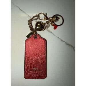 Rare Giant Coach Sparkle Hangtag with a fashion charm